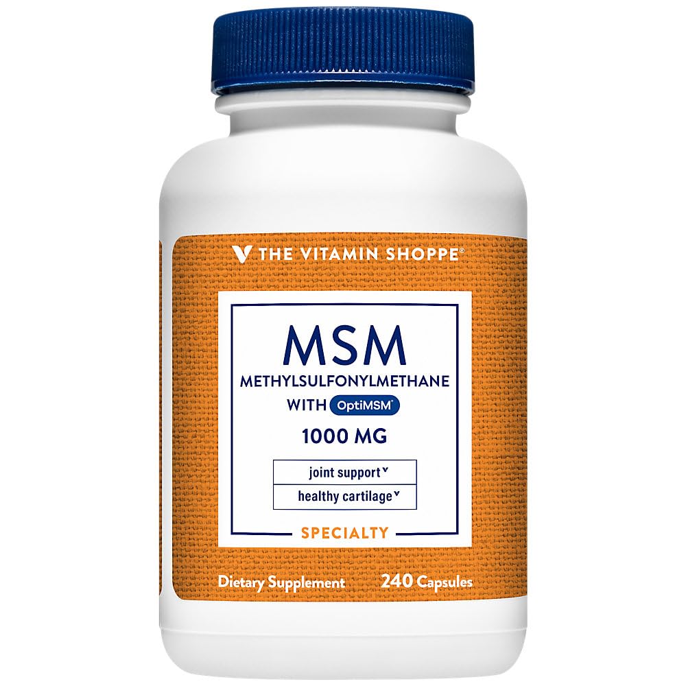 The Vitamin Shopper MSM 1.000 MG (240 Capsules)