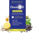 Lab Kesehatan Organik Doze- Bantuan Tidur Alam, 30 Veggie Capsules