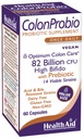 Healthaid ColonProbio 82 Miliar dengan Prebiotic, 14 Strains, Once Daily, 60ct, Optimum Colon Care, Acid & Bile Resistant, Dairy Free, Gluten Free, Non-GMO, High Bifido