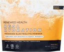 Hidration Real - Organik Fruit - berbasis Electrolite Mix - Dibuat dengan Fruit Organik & Pink Salt - Zero Sugar & Vegan - Hidration, Imune & Recovery Dupings (15 Hamba, Peach Mangga)