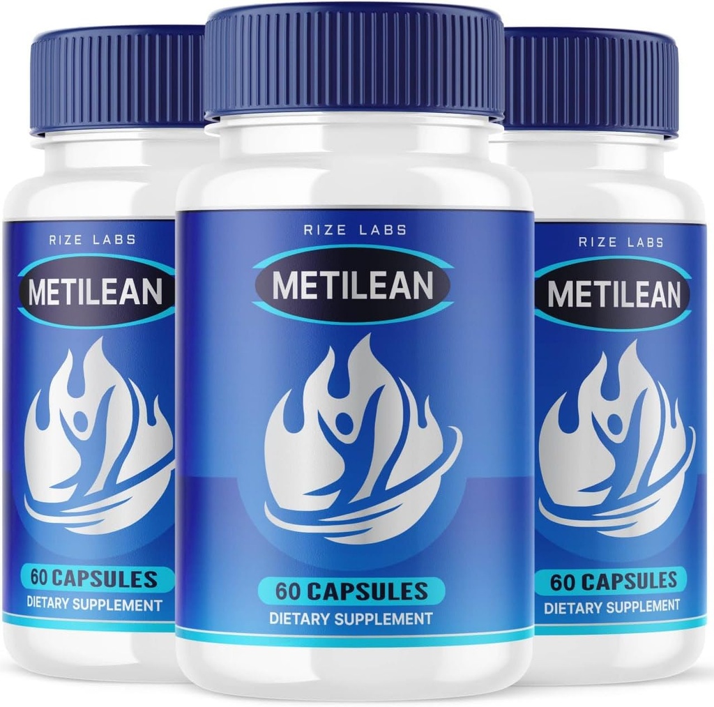 (3 Pack) Tambahan Wheight Loss Metilean Diteary Pills ke Melt Stubborn Belly Fat, Metilean Advanced Formula to Loose Pounds, Metilean Pastillas Review (180 Capsules)