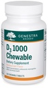Genestra Brands D3 1000 Chewable 124; Vitamin D Suplemen 124; 120 Tablet Chelable 124; Natural Blackcurrant Flavor
