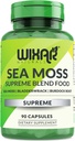 Serat Root Burdock - Irlandia Seamoss Pills - Stronger Than Sea Moss Gel - Dr Sebi Inspired - Raw Sea Moss Powder - Irlandia Moss (90 Caps)