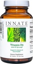 Innate Response Formula Vitamin D3 2000 IU (50 mcg) - Vitamin Suplemen untuk mendukung Imune dan Bone Health - Vegetarian, Non-GMO, dan Kosher - Made Without 9 Food Allergens - 90 tablet (90 Pelayan)