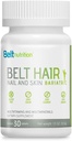 Belt Hair, Nail, dan Skin Bariatric (Gastric Bypass, Sleeve Gastrectomy) Multivitamin dan Multimineral Tables - Tidak ada Flavor - Persediaan 1 Bulan