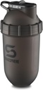 SHAKESCHHAPHER SAKER Bottle - 24oz Leak Provice Protein Bottle for Pre Workout, Smoothie, and Powder Drink, No- Blade Mixer for Gym, BPA-Free, Easy Clean & Easy to Carry (Frosted Black)
