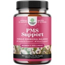 PMS Suplemen Dukungan untuk Perempuan - Keseimbangan Hormone untuk Perempuan & Menstrual Ketidaknyamanan dengan DIM, Chasteberry, Black Cohh & Ashwagandha - untuk Periode Kemudahan, Menopause Bloating, Mood Swing - 120 Ct