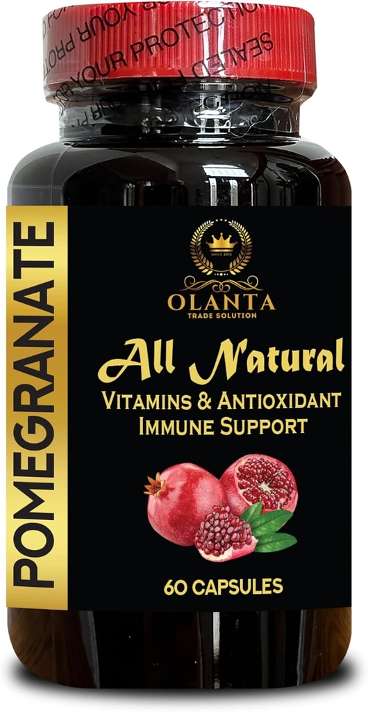 Ekstrak Paxeciate - Tinggi Potency Pametiate, Ekstrak Pexemenate, Tambahan Dieter untuk Antioksidant, Kapsul Superfruit - 1 Botol 60 Capsules