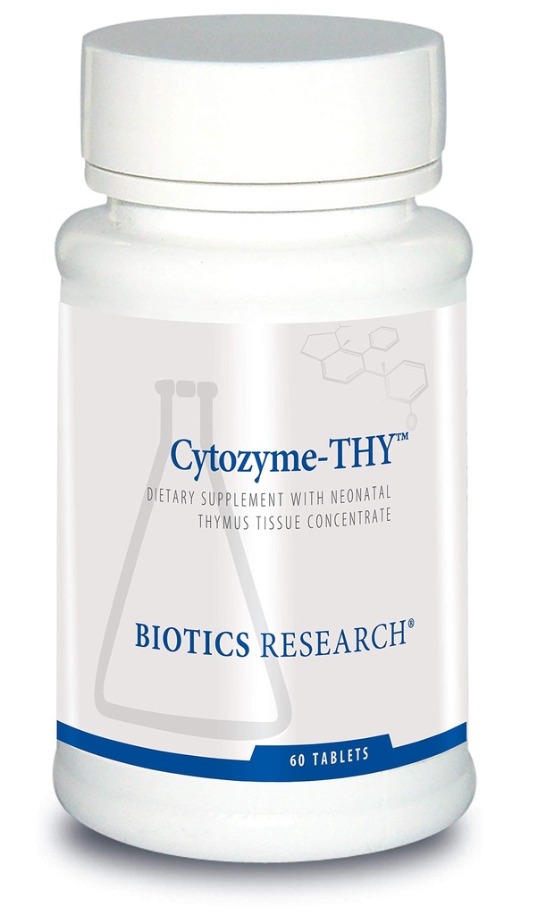 Riset Biotika Cytozyme Thymus Konsentrat Neonatal Thymus Mu, Support Health of The Thymus Gland, Response Imune Sehat dan Pastway Processes, Support Immune System 60 tablet