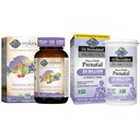 Garden of Life Women 's Prenatal Multivitamin dengan Vitamin D3, B6, B12, C & Iron & - Dr Formulated Progration Sekali Hari Prenatal