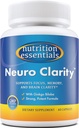 Nootropic Brain Support Supplement + Probiotics for Women & Men with Lactase Enzyme