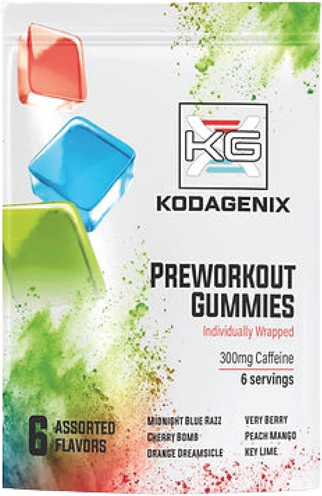 Kodagenix Gummy PreWorkout Pertama Dunia