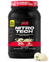 Muscletech Whey Protein Powder (Vanilla Cream, 2.2 Pound) - Nitro- Tech Ultimate Muscle Building Formula dengan Whey Protein Isolate - 30g Protein, 3g Creatine & 6.8g dari BCAA - Paket May Vary