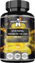 APollo 'S HEGEMONY Evening Primrose Oil 1000 mg dengan Vitamin E - Berisi 100 mg dari GLA Acid - 120 Softgel Capsules - 4 Bulan Suply - Diet Tambahan untuk Mendukung Hormonal Saldo dan Skin Kesehatan