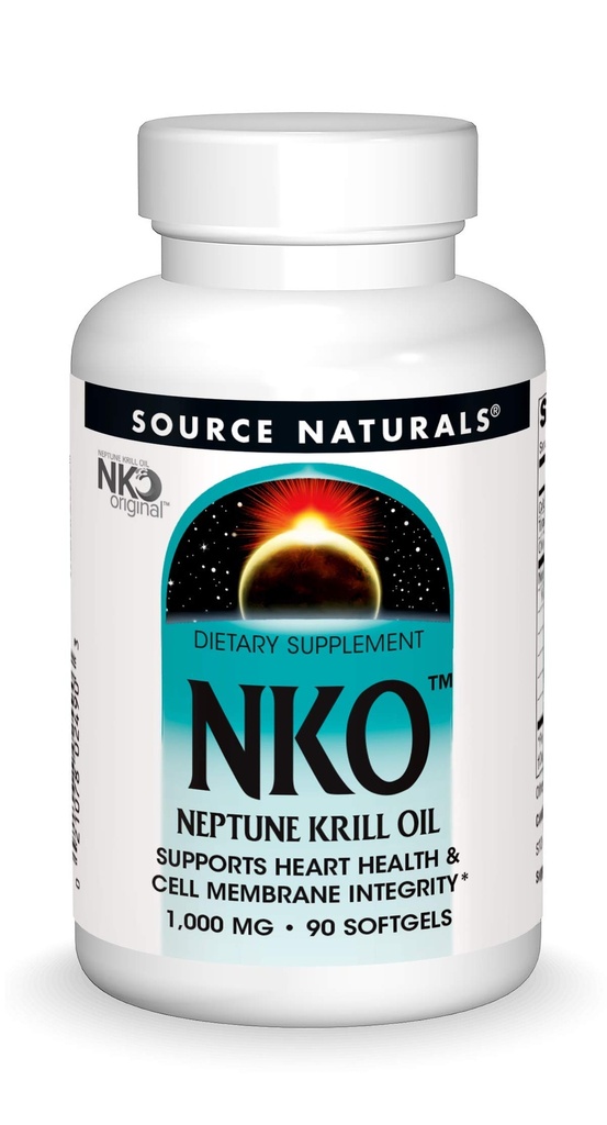 Sumber NKO Neptunus Krill Oil, Mendukung Kesehatan Jantung dan Integritas Membrane Sel *, 1000 mg - 90 Softgels