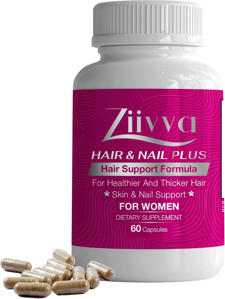 Vitamin untuk Perempuan - Semua Vegan Biotin Natural 5000 Mcg Kapsules - Suplemen Rambut untuk Perkembangan dan Kebajikan - Provinsi Healthier Rambut, Kulit, Nails - Pertumbuhan Rambut Suplemen Formula