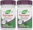 Nature 's Way Pepogest Peppermint Oil, Soothes Occational Gastrointestine Discomfort *, 60 Softgels (Paket 2)