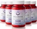 Rilis Lita-Glutathione, Alfa Lipoic & Rose HIPS, Antioksidant Dukungan untuk Skin & Overall Wellness, dibuat di USA - 30 Capsules x 5 Botol (Supply Hari)