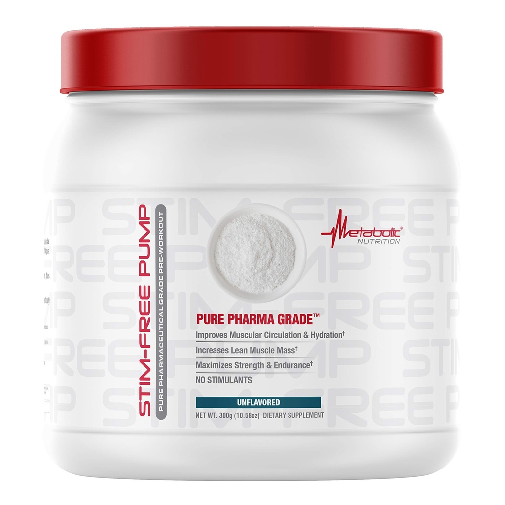 Nutres Metabolic Stim Free Pump