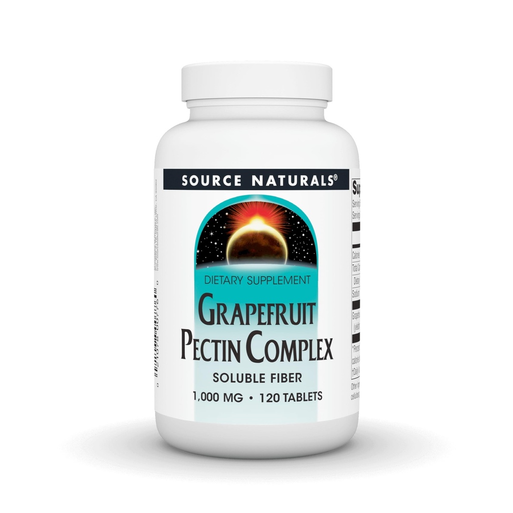 Sumber Grapefruit Pectin, Soluble Fiber - 1000 mg Dietary Supplemen - 120 tablet