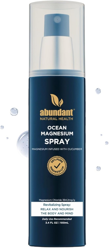 MAG I.C. Magnesium Spray dengan 10% Trolamine Salicylate untuk Relief Sakit Kuat Terhadap Aches dan Bruises, Efektif dan Cepat Absorpsi, Fragrance- Bebas, 100mL