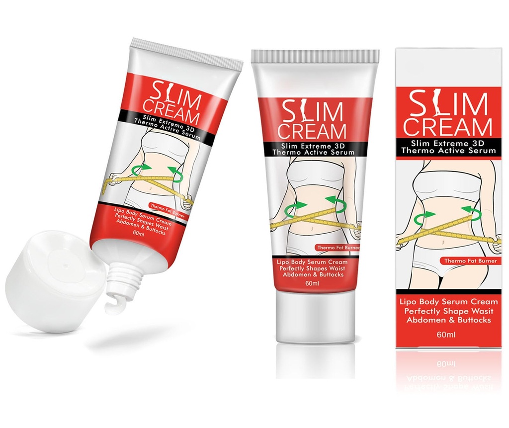 All Natural Slim Firming Body Massage Cream Fat Burning Weight Loss Loss Sosis Cream for Waist, Belly, Butt and Thighs