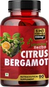 Humming Herbs Bergamot Citrus 1110mg with Black Choke Berry, Niasin, Olive Leaf & Black Pepper Extract 90 Capsule