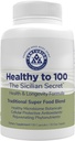 Sehat dengan 100, Diet Rahasia Sisilia, Superfood, Supports Healthy Lifestyle style, (dengan Resveratrol, Rosemary, Grape Seed Extract, Bergamot Extract) Boost Immunity, 90 Capsules, 30 Pelayan