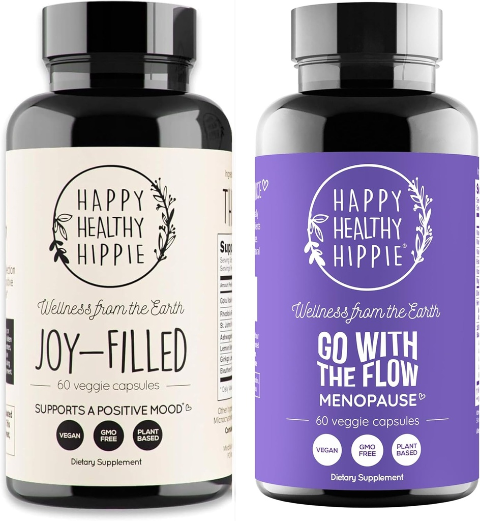 Hippie Happy Healthy Go with The Flow Menopause Dupport & Joy Filled Mood