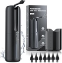 Ear Wax Removal - Electric Ear Cleaner - Water powered Ear Cleaner with 4 Water Pressure Cleaning Modes - Safe and Efektif Ear Wax Removal Tool - Water Resistant USB Rechargable