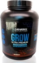 Grow Protein Powder Diwetary Supplement Application Muscle Growth & Recovery 124; Pure Micronized Creatine Ultra- Premium Lean Mass Gainer 124; Chocolate 124; 20 Servings 5.3kg