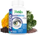 Parker Optimal Eye Health Vitamin & Mineral Suplemen Mata & Vitamin for Vision C & E, Lutein & Luxanthin Suplemen, 60 Caps