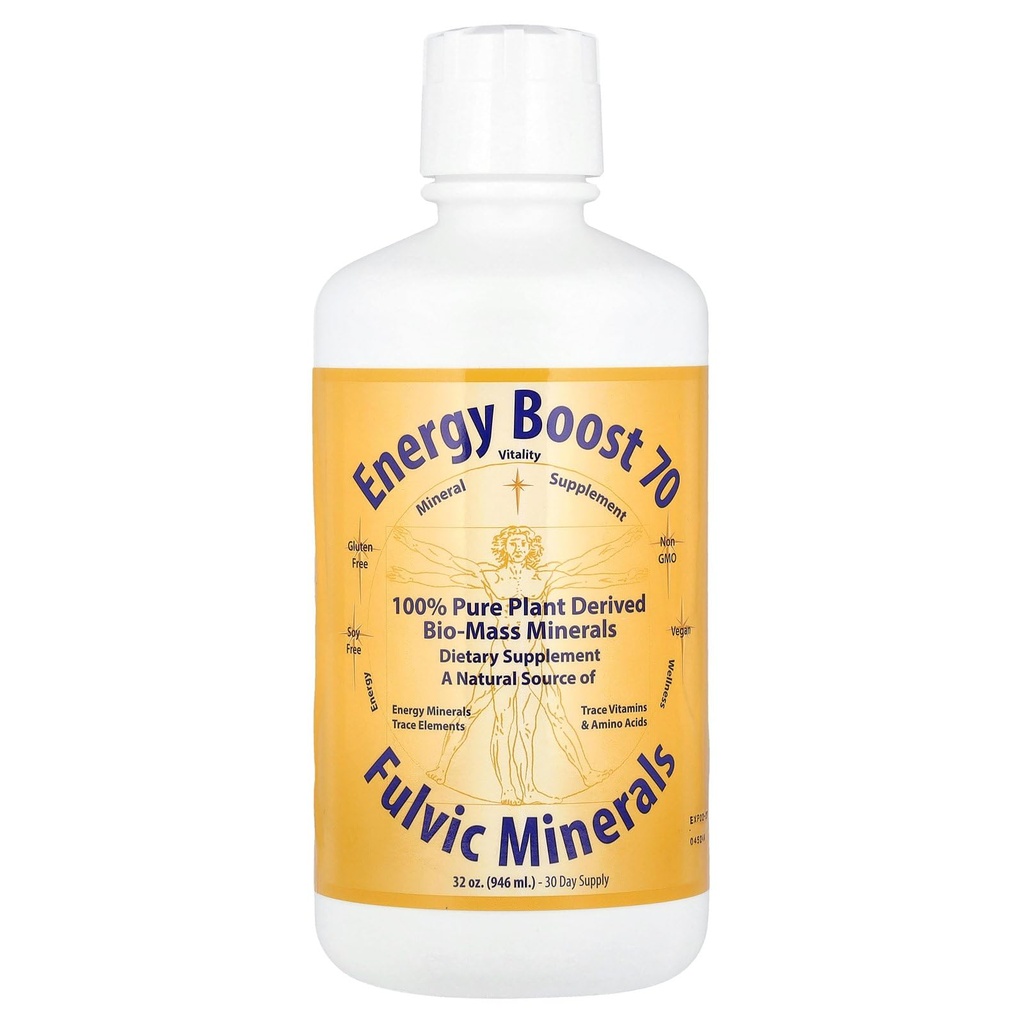 Energy Boost 70 Morningstar Mineral, Fulvic Mineral, 32 oz (946 ml)