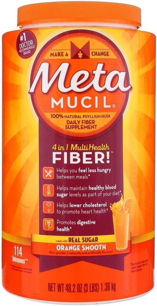 Metamucil Orange Smooth Size 114 dosis