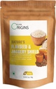 Flaxseed Alam & Jaggery Shield (3.53 oz - 50 Pelayan Berbasis Tanaman untuk Bantuan Gas dan Kendali IBS - Mendukung Kesehatan Gut dan Ditraffic