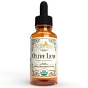 Khroma Herbal memproduksi organik Olive Leaf - 2 oz Liquid dalam Glass Bottle - 30 Servis
