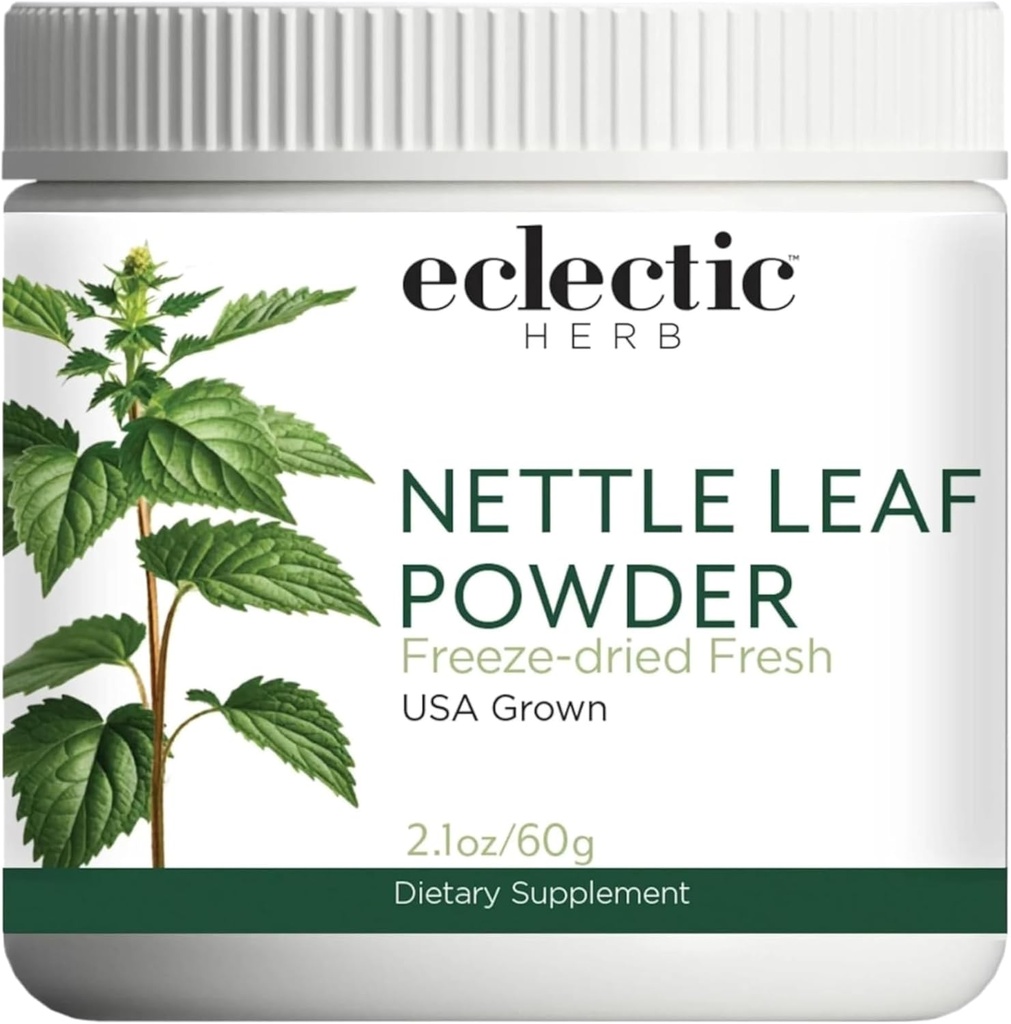 Eclectic Institute Raw Fresh Freeze- Dry Nettle Leaf Whole Food Powder 124; 2.1 oz (60 g)