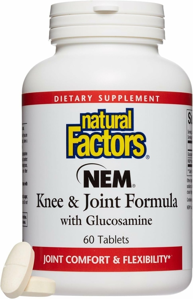 Faktor Alam, NEM Knee dan Gabungan Formula, Promoses Fleksibilitas dan Kenyamanan, 60 tablet