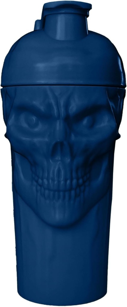 Kutukan JNX! Skull Shake Bottle, 24- Ounce, Naval Limited Edition, Suplemen Mixer dengan Classic Loop Top