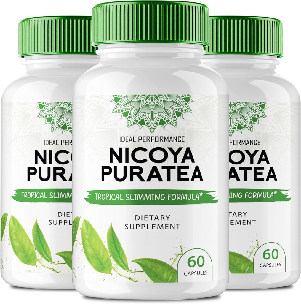 Nicoya Puratea Keto Capsules, Nicoya Puratea Advanced Formula Pills - Maximum Power, NicoyaPuratea All Natural Keto Pills, Nicoya Puratea Capsules, Nicoya Puratea Pills Review (3 Pack)