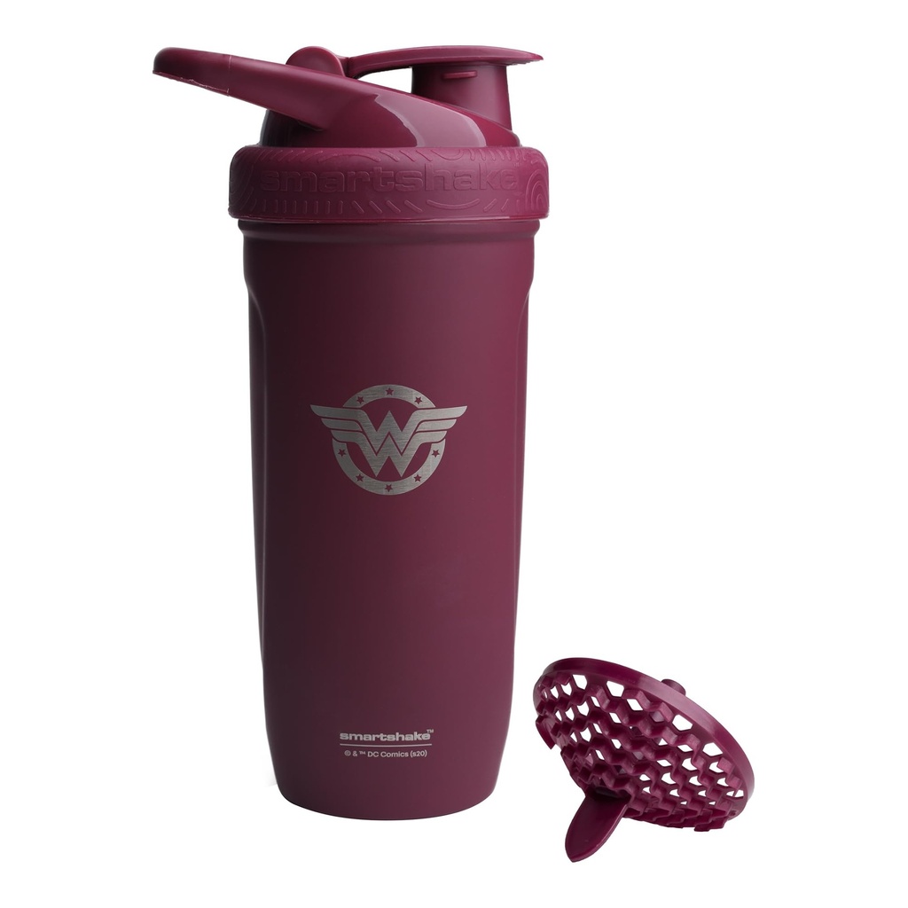Smartshake DC COMICS Reforce Stainless Steel Protein Shaker Bottle 900 ml 124; 30 oz