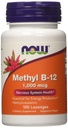 Metil B-12, 100mcg, 100 LOZ by Now Foods (Pack of 2)