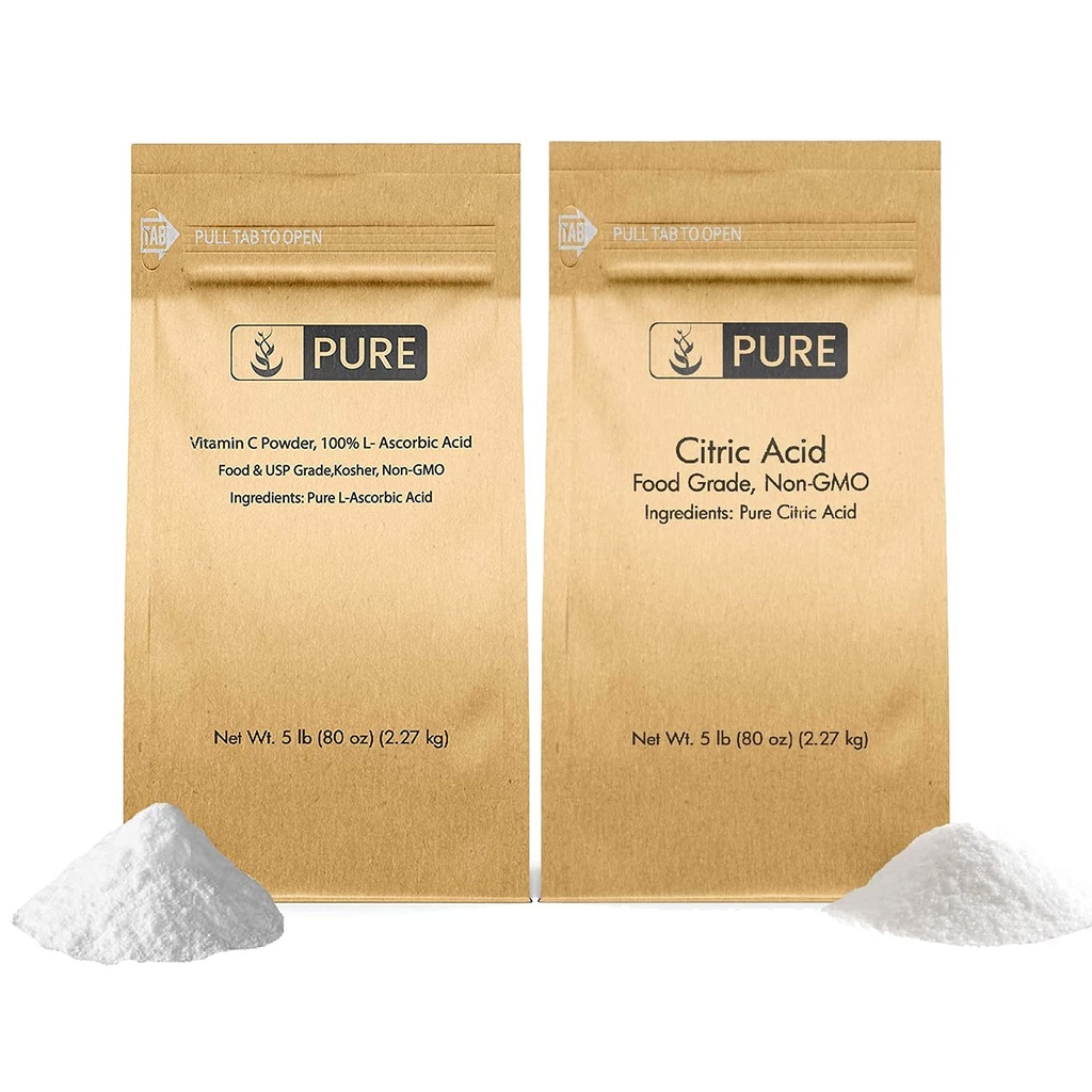 Murni Bahan Vitamin C Powder dan Bubuk Acid Citric