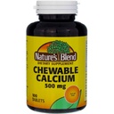 Nature 's Blend Calcium Chewable Bavarian Cream 500 mg 100 Tab