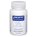 Ensulasi murni CoQ10 120 mg - Suplemen Koenzim Q10 untuk Kesehatan Jantung, Energi, Antioksidan Antioksidan Otak & Kesehatan Ingatan - Kesehatan Sel, Dukungan Kognition & Cardiovaskular * - 60 Kapsul