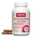 Jarrow Formulas Rice Merah Yeast 1200 mg & Co-Q10 mg Per Serving - 120 Vevgie Caps - 60 Service - Herbal Heart Health Dietary Supppppplemen - Cardiovascular & Heart Health - Vegan