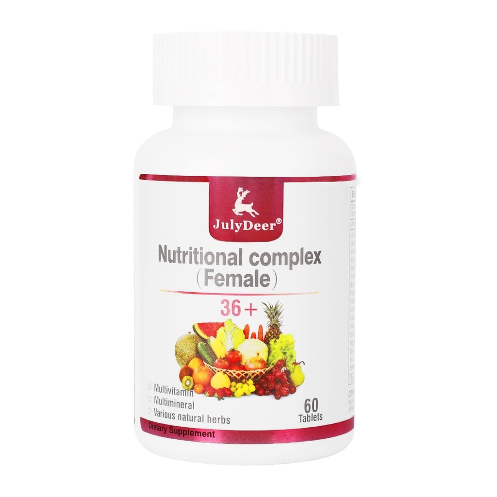 Satu Daily Multivitamin for Women - Lengkap Multimineral & Multivitamin dengan Vitamin A, C, D, E dan B-Complex, Zinc & More Vitamin for Imunity, Energy, Hair, Skin & Nails - 60 tablet