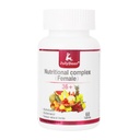 Satu Daily Multivitamin for Women - Lengkap Multimineral & Multivitamin dengan Vitamin A, C, D, E dan B-Complex, Zinc & More Vitamin for Imunity, Energy, Hair, Skin & Nails - 60 tablet