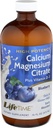 Dukungan Tulang LIFETIME, Kalsium Citrate, Magnesium Citrate dan Vitamin D-3, Relaxation, Bone dan Muscle Dukungan Formula, Absorpsi Mudah, Blueberry Flavor, Sekitar 32 Servings, 16 FL OZ