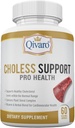 Choless Dukung Pro Health - Cholesterol & Lipid Management - Terhubung dengan Guggul dan Ekstrak Bawang - Vegan dan Non- GMO - Dibuat di AS - 60 Kapsul